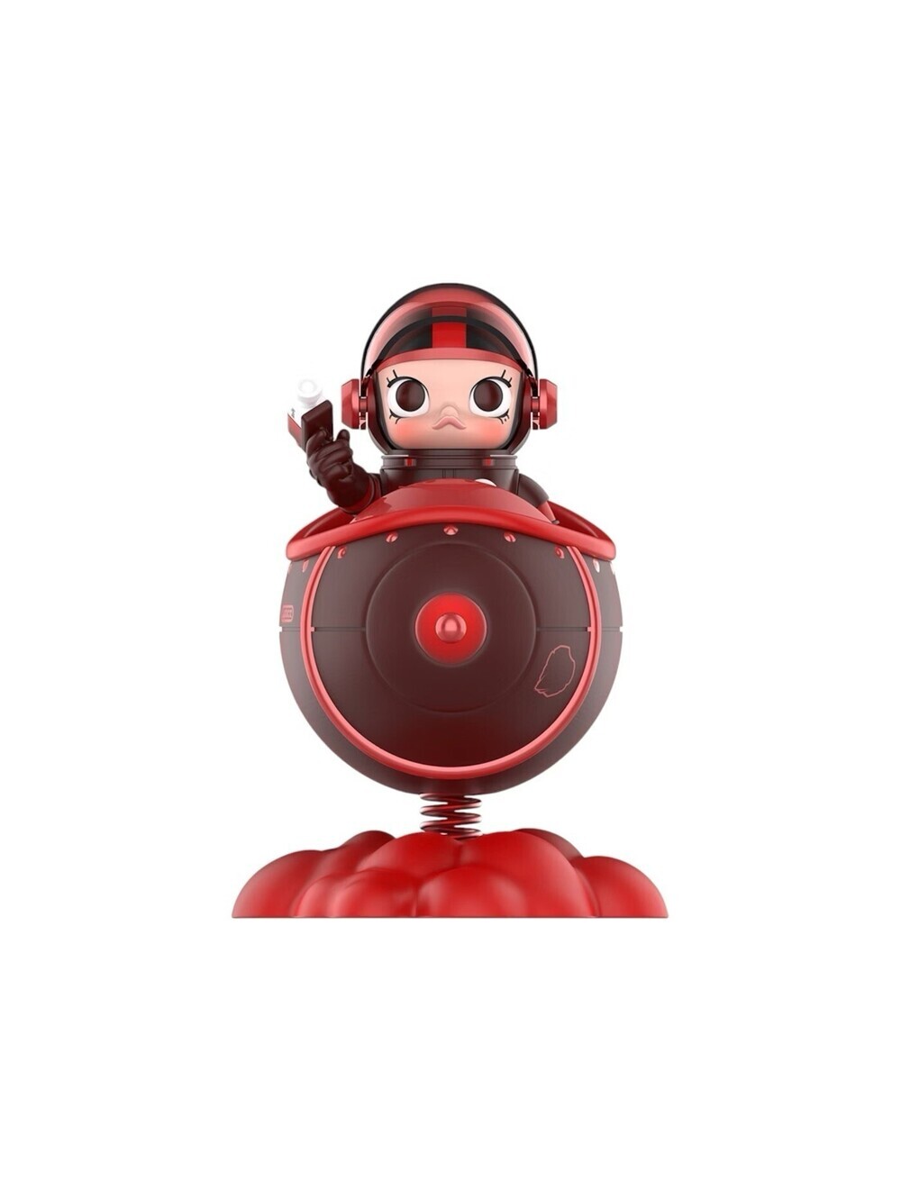 MEGA Space Molly 100% Blooming-Rose Collection Figurine Pop Mart